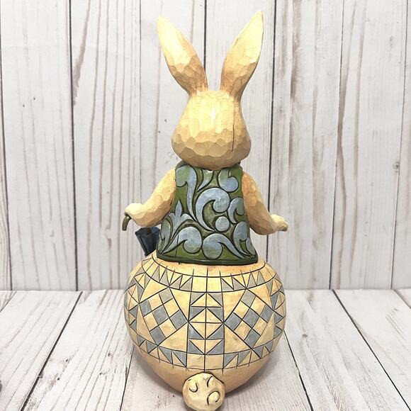 Jim Shore Heartwood Creek Welcome Spring Rabbit Bunny Figurine 2009 4016462 - Picture 5 of 12